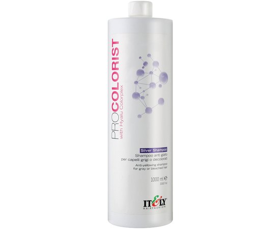 Шампунь для нейтралізації жовтизни Itely Hairfashion Pro Colorist Silver Shampoo, фото _ab__is.image_number.default