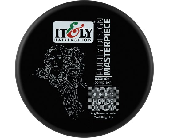 Паста-глина для волосся Itely Hairfashion Design Masterpiece Hands On Clay, 100 ml, фото 
