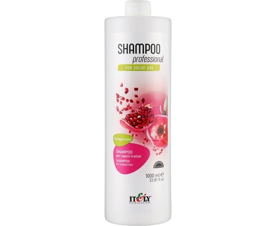 Гранатовый шампунь для волос Itely Hairfashion Shampoo Professional Pomegranate, 1000 ml