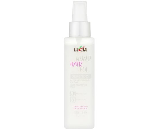 Термозащитное молочко для волос Itely Hairfashion WondHairFul Defendo, 150 ml