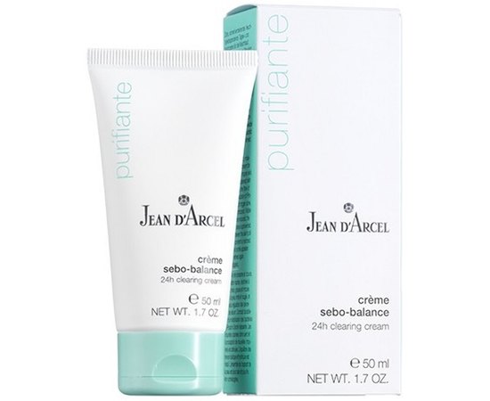 Балансирующий крем для проблемной кожи Jean d'Arcel Creme Sebo-Balance, 50 ml, изображение 2
