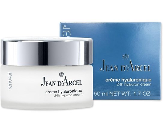 Крем гиалуроновый увлажняющий Jean d'Arcel Renovar 24h Hyaluron Cream, 50 ml, изображение 2