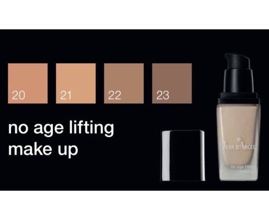 Jean d'Arcel No Age Lifting Make-up Тональный крем с лифтинг эффектом и UV- фильтрами, 30 мл, изображение 2 Jean d'Arcel No Age Lifting Make-up Тональный крем с лифтинг эффектом и UV- фильтрами, 30 мл, изображение 2