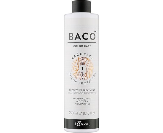 Протектор для волосся Kaaral Bacoplex Color Protector №1, 250 ml, фото _ab__is.image_number.default Протектор для волосся Kaaral Bacoplex Color Protector №1, 250 ml, фото _ab__is.image_number.default