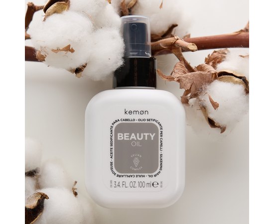Драгоценное масло для питания всех типов волос Kemon Haircare Beauty Oil, 100 ml, изображение 3