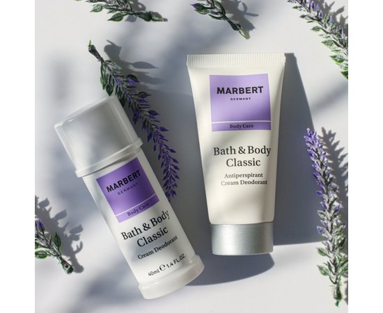 Крем-дезодорант для тривалого захисту Marbert Bath & Body Classic Cream Deodorant, 40 ml, фото _ab__is.image_number.default