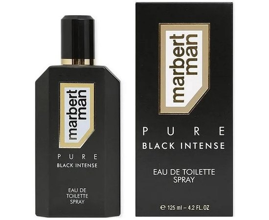 Туалетная вода Marbert Man Pure Black Intense Eau de Toilette, 125 ml, изображение 2