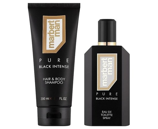 Подарочный набор Marbert Man Pure Black Intense Set, изображение 2