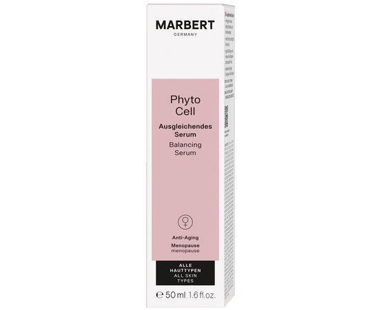 Балансировочная антивозрастная сыворотка Marbert Phyto Cell Balancing Serum, 50 ml, изображение 3