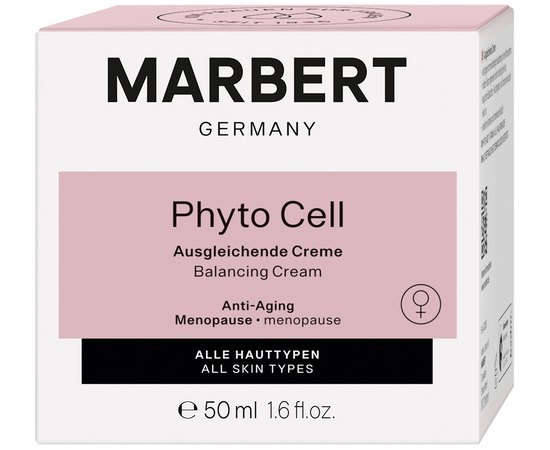 Балансировочный антивозрастной крем Marbert PhytoCell Balancing Cream, 50 ml, изображение 2