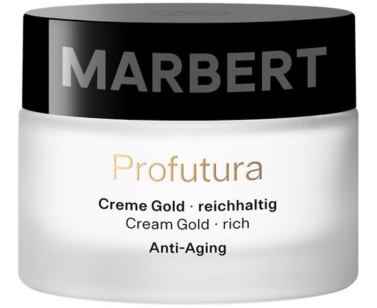 Насыщенный антивозрастный крем Золотая линия Marbert Profutura Cream Gold rich, 50 ml