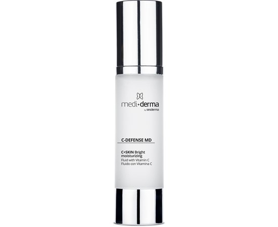 Ревіталізуючий флюїд із вітаміном C Mediderma C-Defense MD Moisturising Fluid, 50 ml, фото 