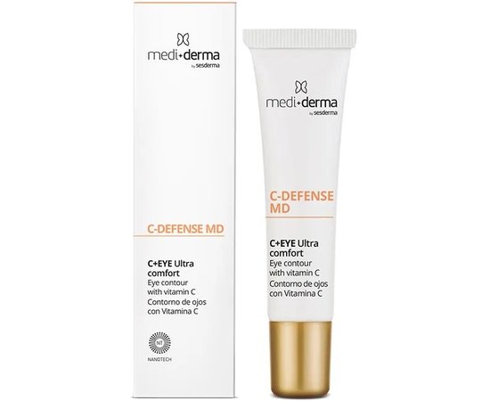 Ревіталізуючий крем-контур для зони навколо очей Mediderma C-Defense MD Eye Contour, 15 ml, фото _ab__is.image_number.default