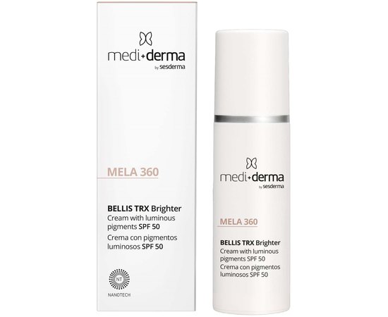 Депігментуючий крем для обличчя з SPF 50 Mediderma Mela 360 Facial Cream SPF 50, 30 ml, фото _ab__is.image_number.default