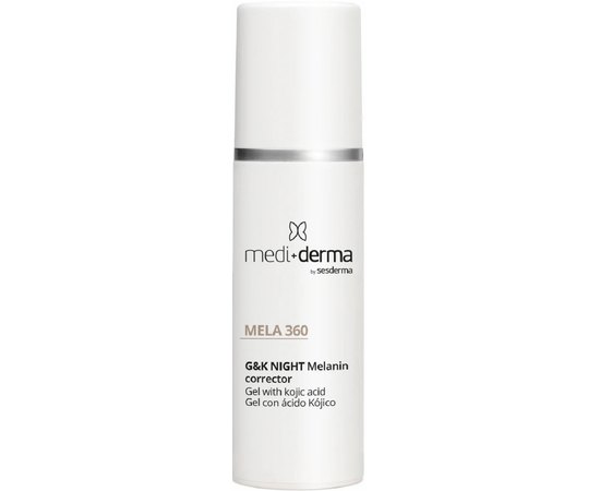 Депігментуючий гель для обличчя Mediderma Mela 360 Facial Gel G&K Night Melanin Corrector, 30 ml, фото _ab__is.image_number.default