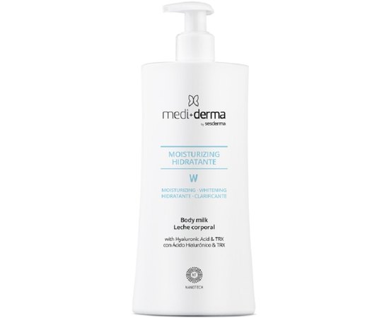 Увлажняющее отбеливающее молочко для тела Mediderma Moisturizing Hidrante Whitening Body Milk, 400 ml