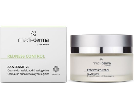 Крем против розацеа Mediderma Redness Control A&A Sensitive Anti-Redness Facial Cream, 50 ml