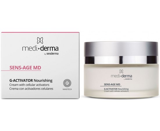 Питательный антивозрастной крем для лица Mediderma Sens-Age MD G-Activator Nourishing Cream, 50 ml