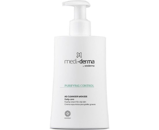 Очищающий крем для умывания с салициловой кислотой Mediderma Purifying Control AS Cleanser Mousse, 200 ml