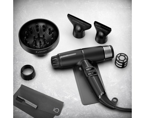 Профессиональный фен GA.MA IQ Lite Max Black PH6035.BK, 1700 W, изображение 6
