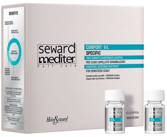 Увлажняющий лосьон для чувствительной кожи головы Helen Seward Comfort Specific 9/L, 12*10ml