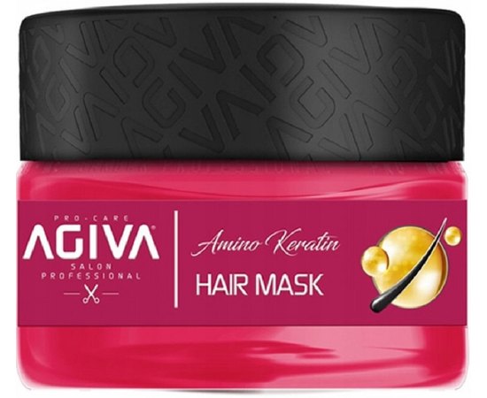 Кератинова маска для волосся Agiva Amino Keratin Hair Mask, 350 ml, фото 