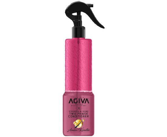 Двофазний кондиціонер з кератином Agiva Amino Keratin Two Phase Conditioner, 400 ml, фото 