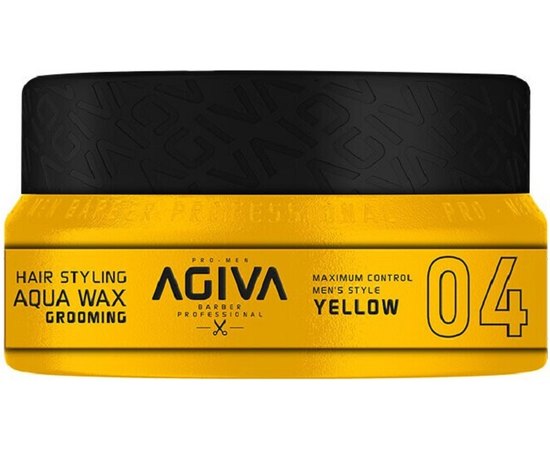 Віск для укладки волосся Agiva Grooming Yellow Aqua Wax, фото 