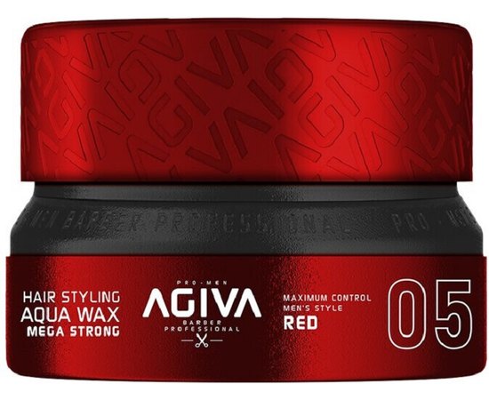 Віск для укладання волосся Agiva Mega Strong Red Aqua Wax, фото _ab__is.image_number.default