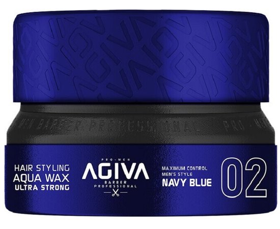 Віск для укладання волосся Agiva Ultra Strong Navy Blue Aqua Wax, фото _ab__is.image_number.default