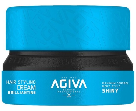 Віск для волосся Agiva Shiny Brilliantine Cream, 155 ml, фото 