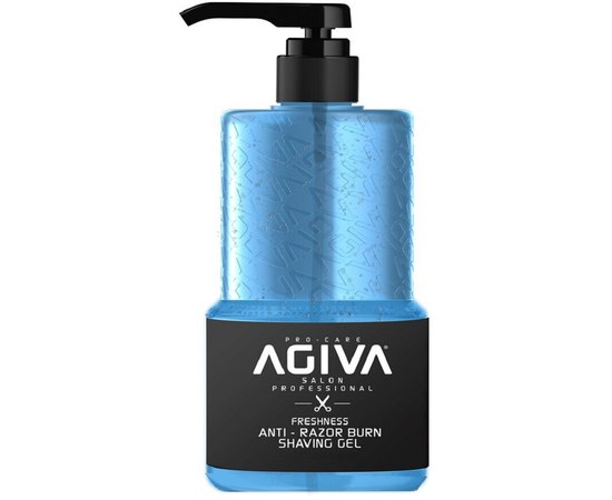 Гель для гоління Agiva Freshness Antu-Razor Burn Shaving Gel, 500 ml, фото 