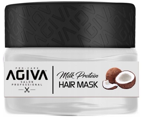 Маска для волосся з молочними протеїнами Agiva Milk Protein Hair Mask, 350 ml, фото 