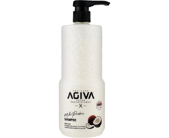 Молочный протеиновый шампунь Agiva Milk Protein Shampoo, 800 ml