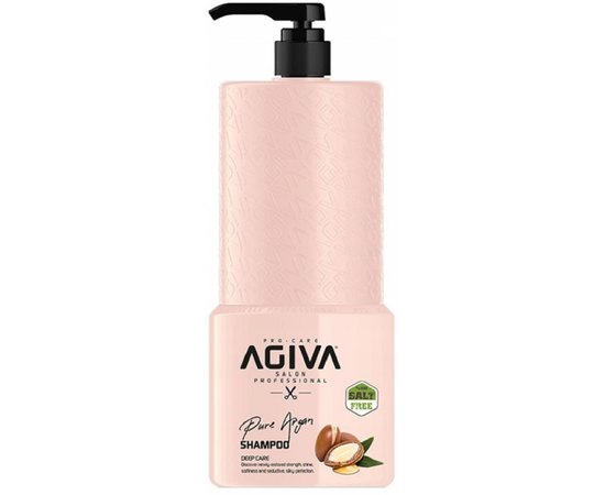 Аргановый шампунь Agiva Pure Argan Shampoo, 800 ml