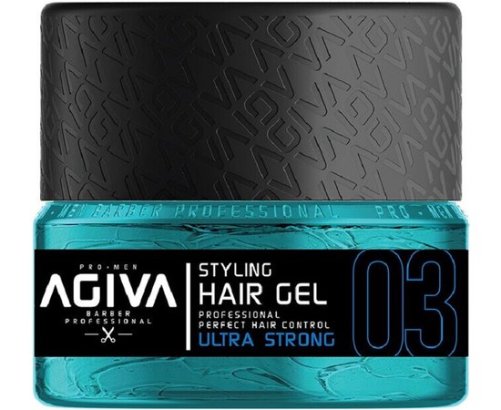 Гель для волос Agiva Ultra Strong Blue Hair Gel, 200ml