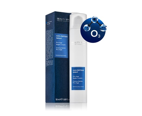 Пептидный озонированный ночной крем  озо-пептид найт Beauty Spa Ozo-Peptide Night, 50 ml, изображение 3