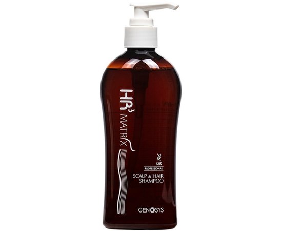 Шампунь от выпадения и стимуляции роста волос Genosys HR3 MATRIX Scalp Shampoo SHS, 300 ml