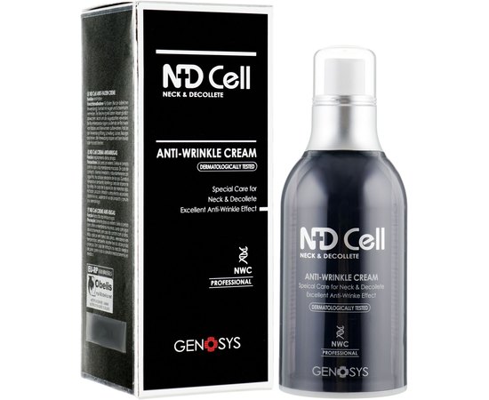 Крем проти зморшок для шиї і декольте Genosys ND Cell Anti-Wrinkle Cream NWC, 50 g, фото _ab__is.image_number.default