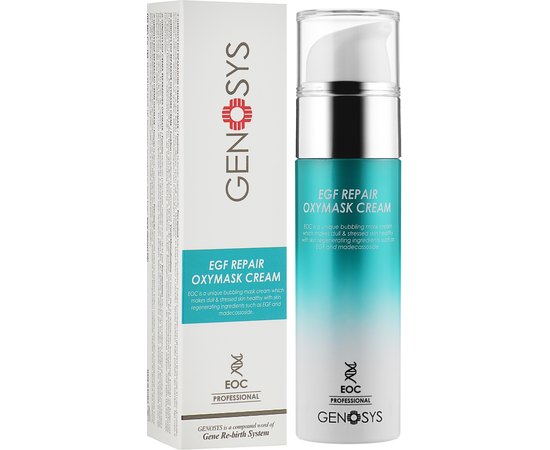 Киснева маска-крем для обличчя Genosys Repair Oxymask Cream EGF, 50 g, фото _ab__is.image_number.default
