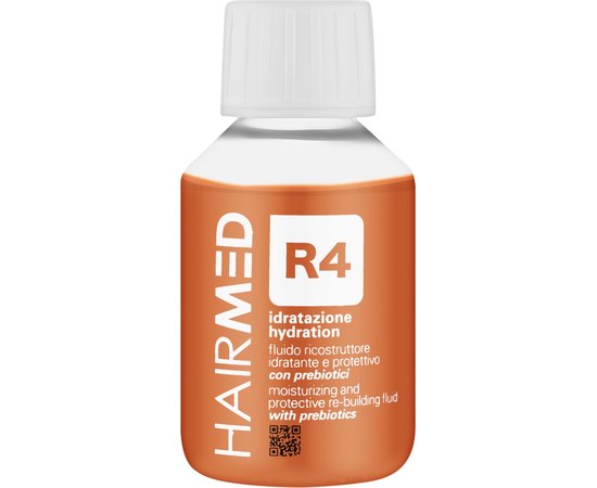 Зволожувальний захисний флюїд Hairmed Moisturizing And Protective Re-Building Fluid R4, 100 ml, фото 