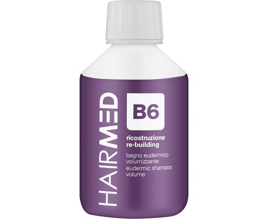 Еудермальний шампунь-реконструктор для об'єму Hairmed Vulumizzante Shampoo B6, фото _ab__is.image_number.default