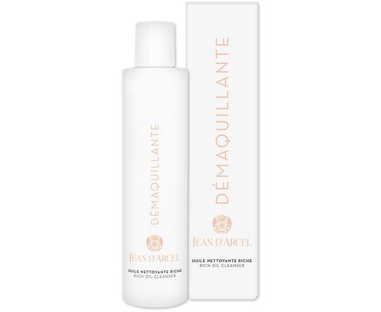 Питательное масло для очищения чувствительной кожи Jean d'Arcel Rich Oil Cleanser, 200 ml, изображение 2
