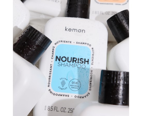 Живильний шампунь для слабкого волосся Kemon Haircare Nourish Shampoo, фото _ab__is.image_number.default