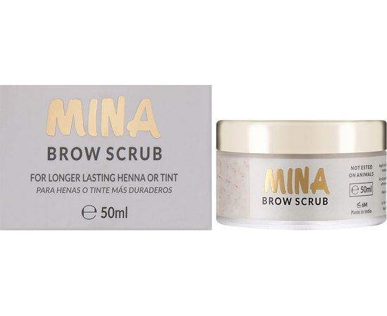 Скраб для брів Mina Brow Scrub, 50 ml, фото _ab__is.image_number.default