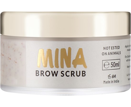 Скраб для бровей Mina Brow Scrub, 50 ml