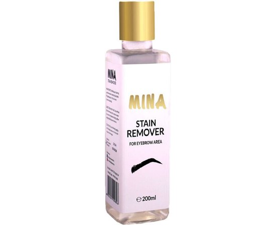 Ремувер для удаления краскис бровей Mina Stain Remover, 200 ml