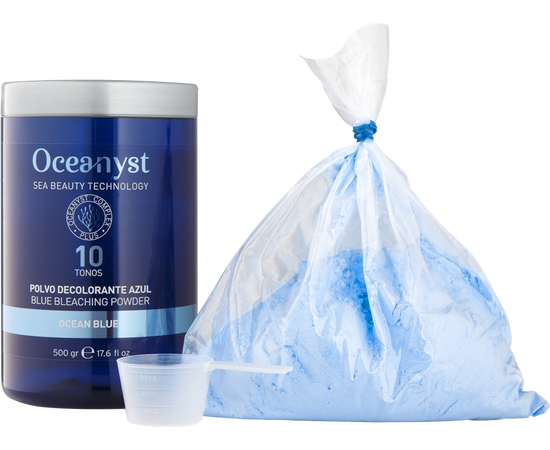 Знебарвлювальна пудра Блакитна Oceanyst Blue Bleaching Powder, 500 g, фото _ab__is.image_number.default