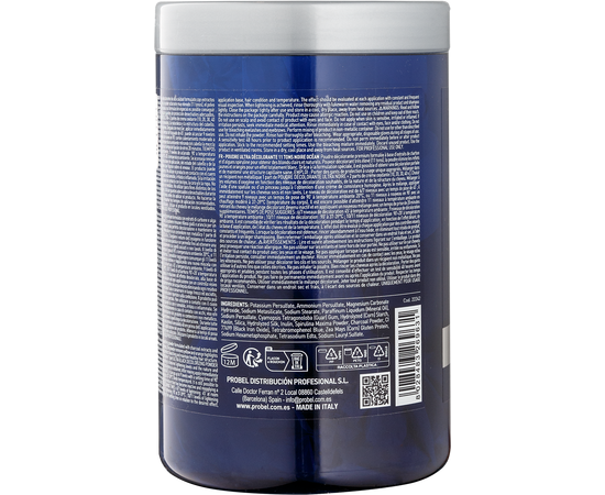 Знебарвлювальна пудра Ультрачорна Oceanyst Ultra Black Bleaching Powder, 500 g, фото _ab__is.image_number.default