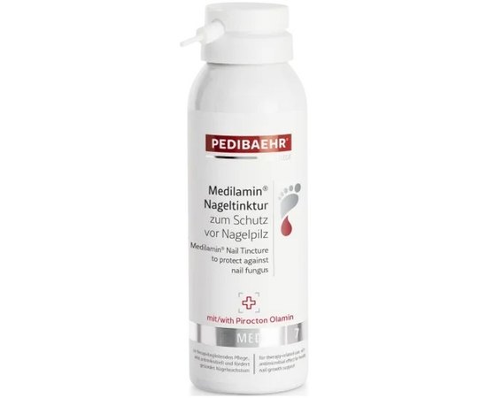 Протигрибкова настойка для нігтів з піроктоноламіном PediBaehr Medilamin, фото _ab__is.image_number.default